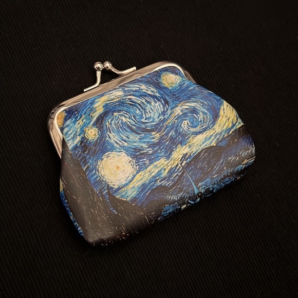“The Starry Night” Vincent van Gogh Coin Purse - Picture 2 of 6